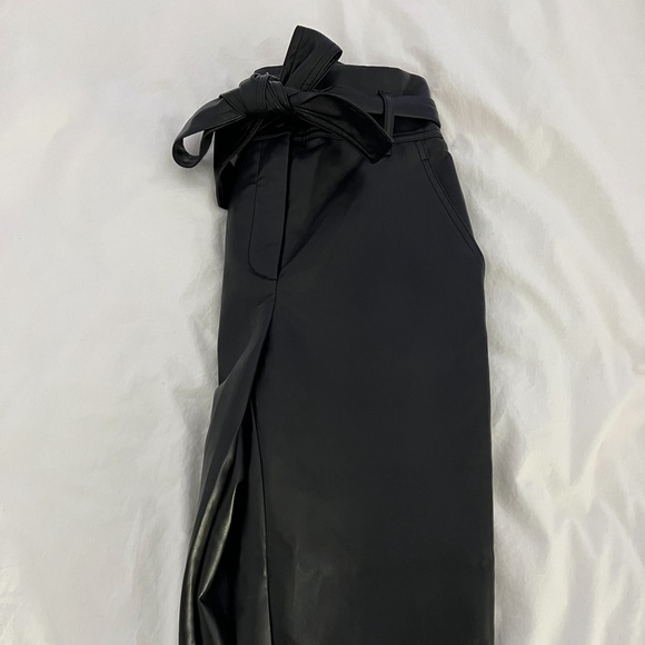 Wilfred Faux Leather Tie Pant - Picture 4 of 4